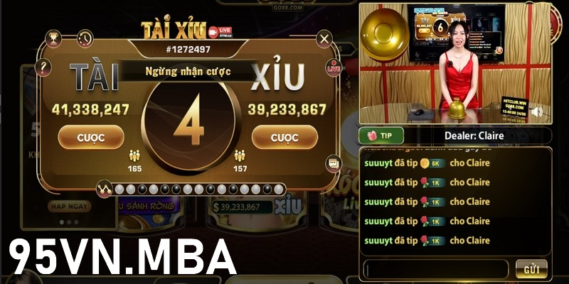 Những tính năng nổi bật của game tài xỉu tại nhà cái 95vn